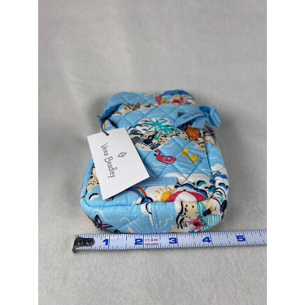 Vera Bradley Easy RFID Crossbody Purse Beach Treasures NEW Phone Pocket - Picture 8 of 10
